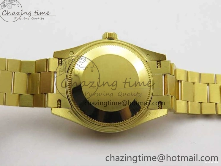 Best 31mm Malachite Bracelet EWF on Dial YG Daydate YG Edition 278288 Green ETA2688 President 0416